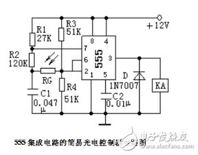 采用555集成電路的簡(jiǎn)易光電控制器電路設(shè)計(jì)